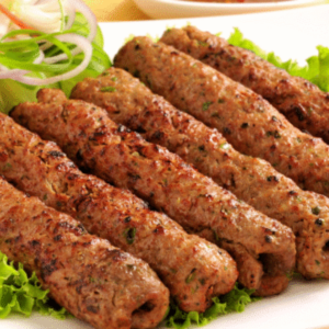 Meat Seekh Kabab With Cheese