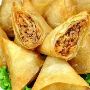 Chicken Pastry Samosa