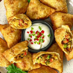 Veg Samosa (Chapati)
